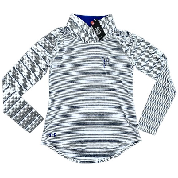 Under armour Tops - Under Armour Pullover Women's Size Medium Zinger Long Sleeve Midnight Navy